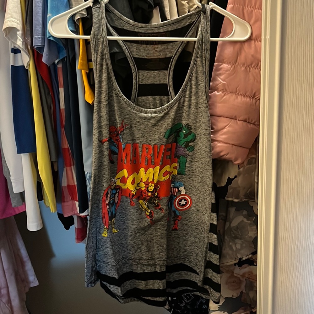 Marvel comics tank top